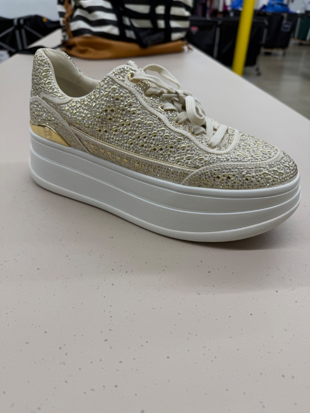 Michael Kors Women's Hayes Lace Up Sneakers - Picture 3 of 5